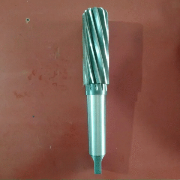Spiral Fluted HSS Taper Reamer, 7 inch